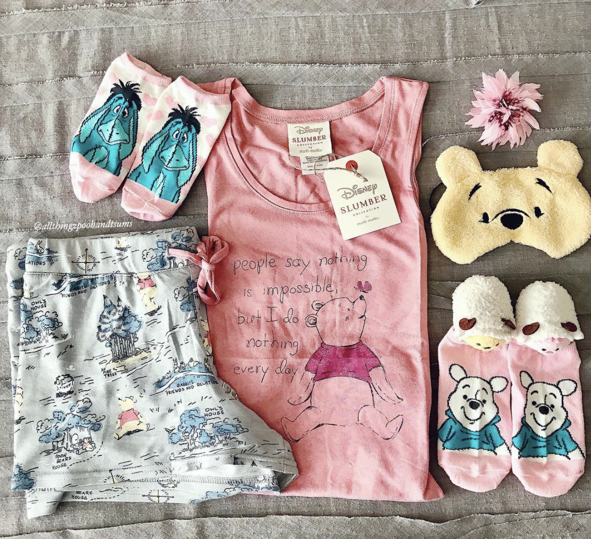 Winnie the Pooh Holiday Family Matching Pajama Set for Kids by Munki Munki